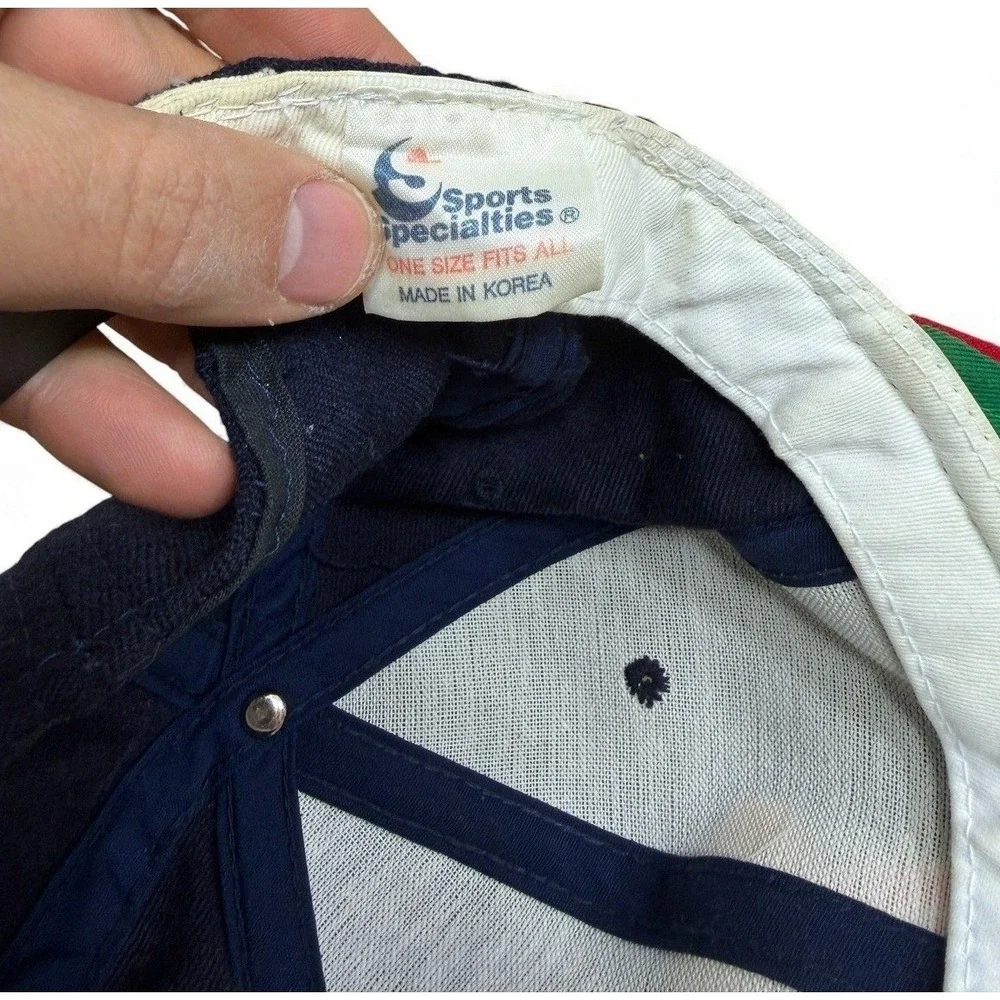 Vintage Anaheim Angels Baseball Cap Snapback Navy Red MLB Sports‎ Specialties